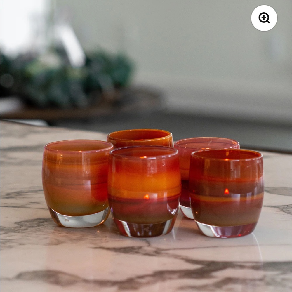 Glassybaby ‘Jane’s caramel’